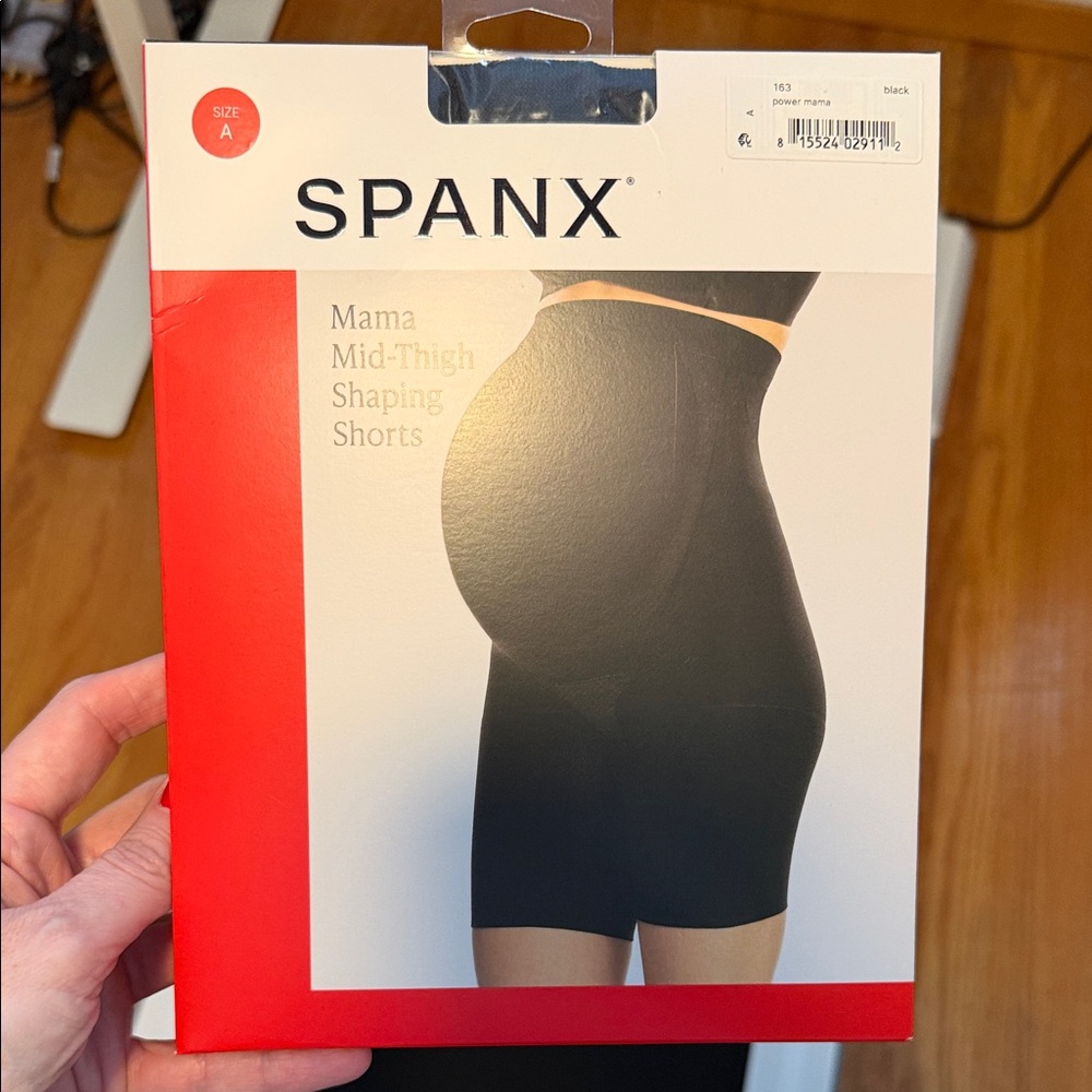 New Spanx Mama Mid Thigh Shaping Shorts Maternity